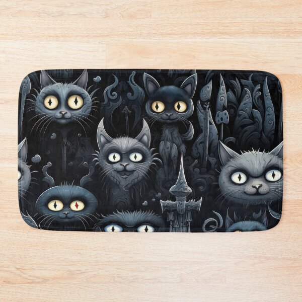 Item preview, Crazy Gothic Cats No.1 designed and sold by Pixelartistin.