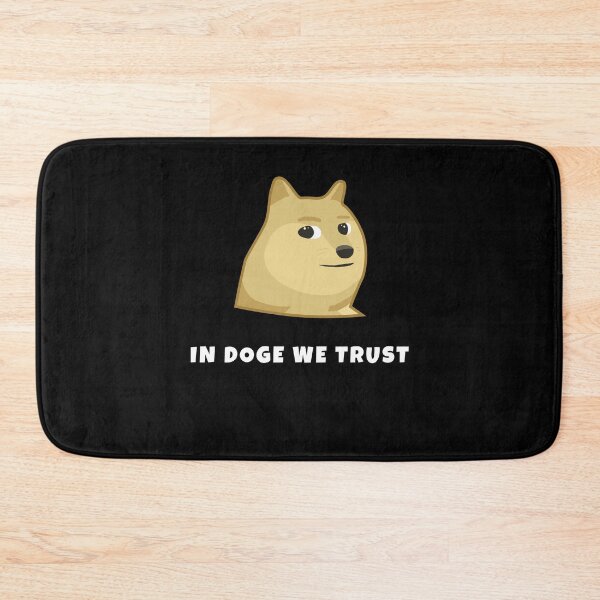 Item preview, In Doge We Trust designed and sold by NaNaSpaceStore.