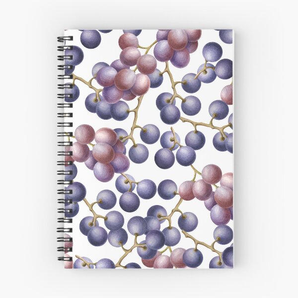 Item preview, Watercolor grapes pattern designed and sold by curlyfamily.