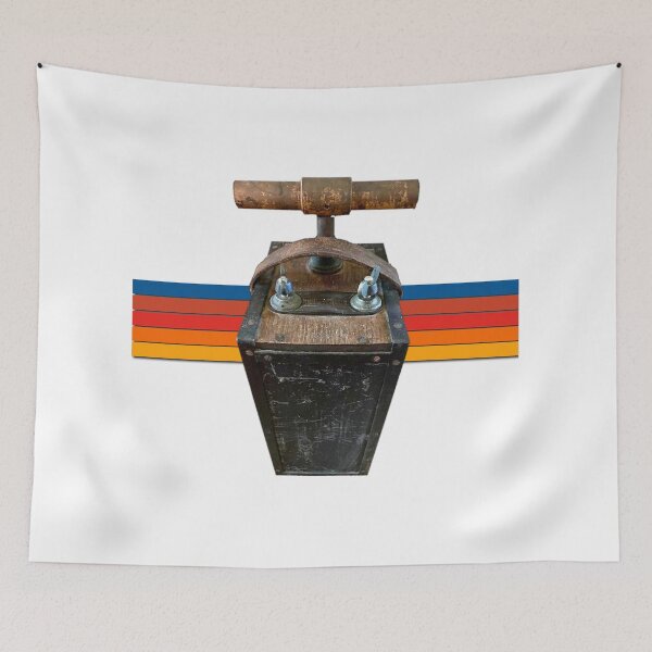 Item preview, Vintage Mining Plunger Dynamite Detonator, Retro Miners Explosive Device designed and sold by BubbaCommerce.
