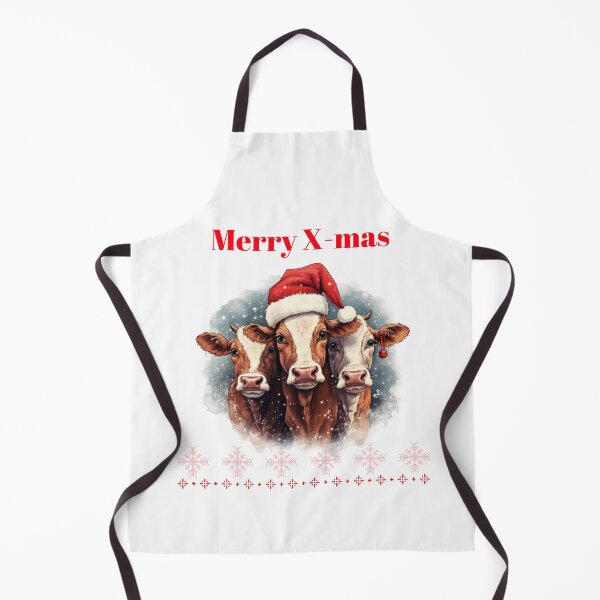 Item preview, Christmas Highland Cow Xmas Cows in santa Hat Christmas Cow Festivus designed and sold by OliveAndSnow.