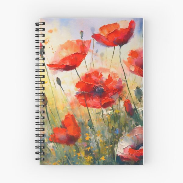 Item preview, Impressionistic Poppies II designed and sold by Susan Rydberg.