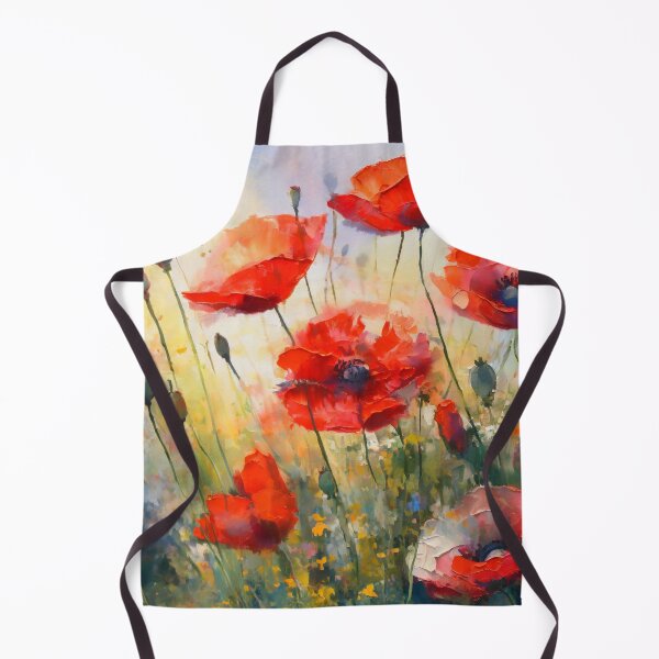 Item preview, Impressionistic Poppies II designed and sold by Susan Rydberg.