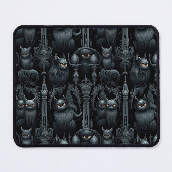 Item preview, Black Gothic Cats No.2 designed and sold by Pixelartistin.