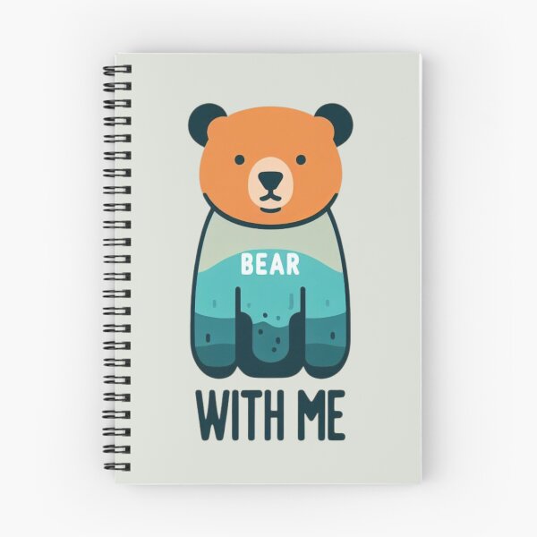 Item preview, "Bear With Me" Illustration Artwork designed and sold by Doddlaix.