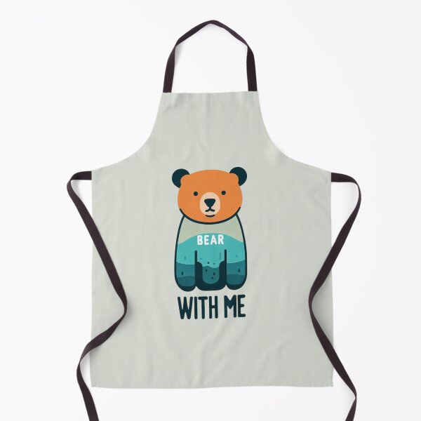 Item preview, "Bear With Me" Illustration Artwork designed and sold by Doddlaix.