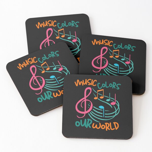 Item preview, Music Colors Our World groovy text  designed and sold by LDisme.