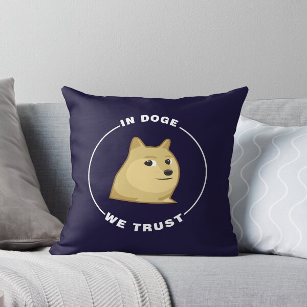 Item preview, In Doge We Trust (Circle design) designed and sold by NaNaSpaceStore.