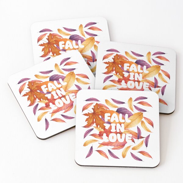 Item preview, Fall in love - Autumn leaves designed and sold by AmandaDilworth.