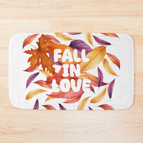 Item preview, Fall in love - Autumn leaves designed and sold by AmandaDilworth.