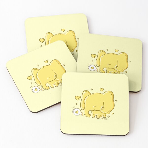 Item preview, Little Mellow Yellophant - A Sweet Jello Elephant designed and sold by SPIRIMAL.