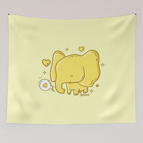 Item preview, Little Mellow Yellophant - A Sweet Jello Elephant designed and sold by SPIRIMAL.