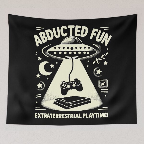 Item preview, Abducted Fun. Extraterrestrial Playtime! designed and sold by RafaelLima7.