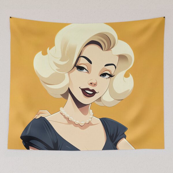 Item preview, Marilyn Monroe | cute style designed and sold by ComicsFactory.