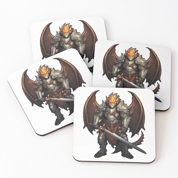 Item preview, dnd Draconian Fighter designed and sold by TellezStickers.