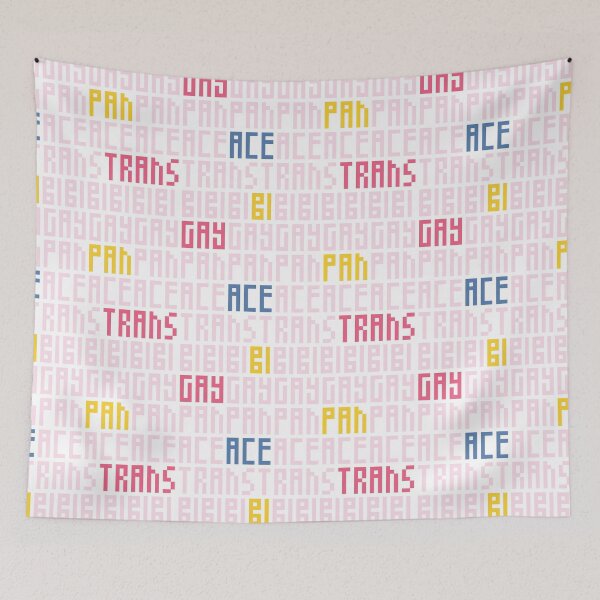 Item preview, Word Art Queer LGBT Pride colorful designed and sold by cu-b3.