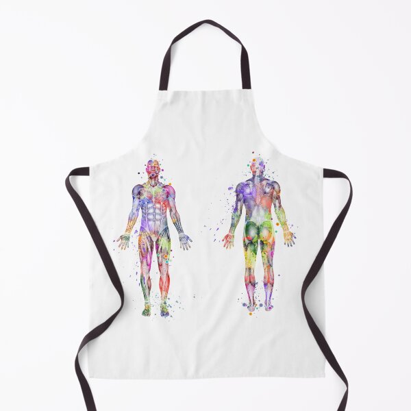 Item preview, Human Body Muscles Watercolor designed and sold by LotusGifts.