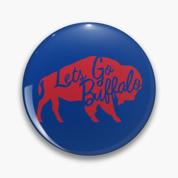 Item preview, Lets Go Buffalo Cursive Standing Buffalo designed and sold by billsmania.