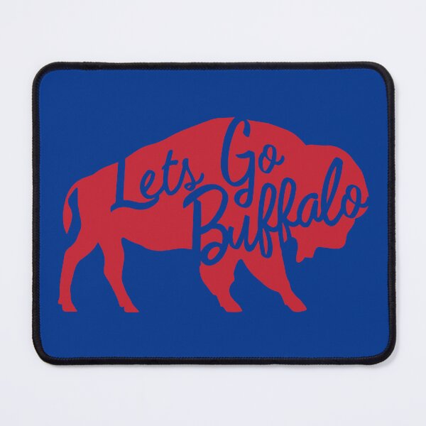 Item preview, Lets Go Buffalo Cursive Standing Buffalo designed and sold by billsmania.