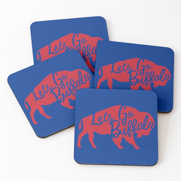 Item preview, Lets Go Buffalo Cursive Standing Buffalo designed and sold by billsmania.