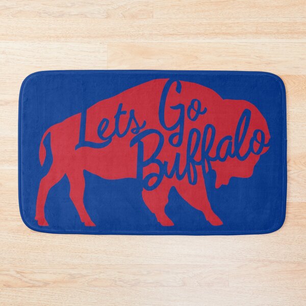 Item preview, Lets Go Buffalo Cursive Standing Buffalo designed and sold by billsmania.