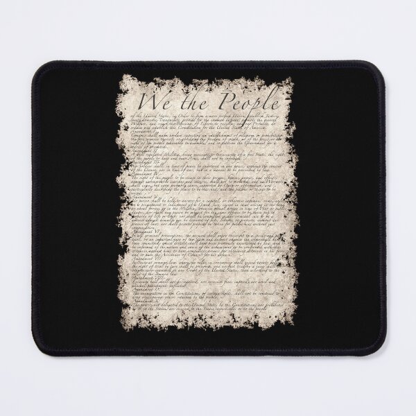 Item preview, US Constitution The Bill of Rights on parchment paper designed and sold by FlagsandSymbols.