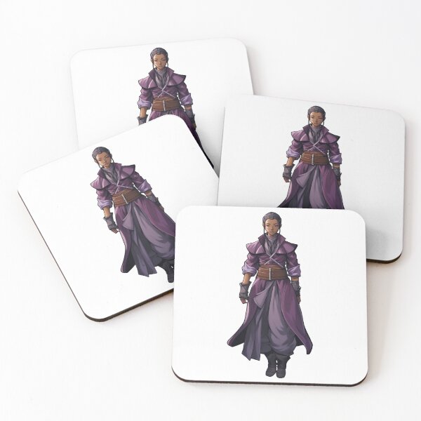 Item preview, dnd human monk character designed and sold by TellezStickers.