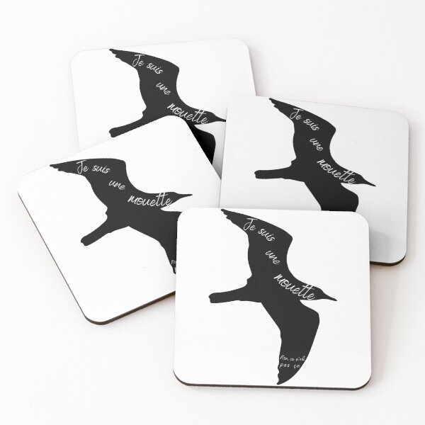 Item preview, "Je Suis Une Mouette. Non, Ce N'Est Pas Ça" Theater Play Quote Nina The Seagull Anton Chekhov designed and sold by Damoiseau.