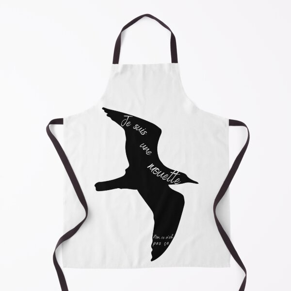 Item preview, "Je Suis Une Mouette. Non, Ce N'Est Pas Ça" Theater Play Quote Nina The Seagull Anton Chekhov designed and sold by Damoiseau.