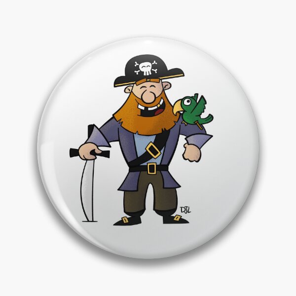 Item preview, Pirate and Parrot with Pegleg designed and sold by Dave Leeds.