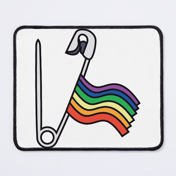 Item preview, Safety Pin LGBT Ally designed and sold by cu-b3.