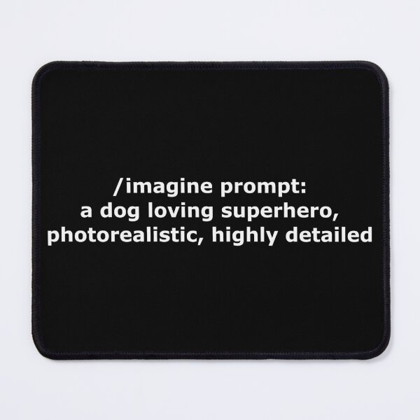 Item preview, Imagine prompt Dog designed and sold by Art Happens.