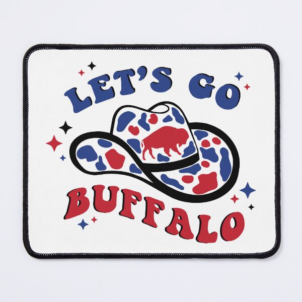 Item preview, Let's Go Buffalo Football Cowboy Hat designed and sold by billsmania.