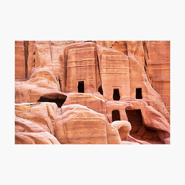 Item preview, Petra Impressions: Terra Cotta Tones in the Ancient Rose Cityscape designed and sold by Omar Alsayed.