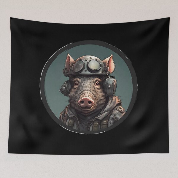 Item preview, A Boar in Equipment from Elite Units Keeping Order. designed and sold by Aquillashop.