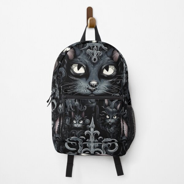 Item preview, Black Gothic Cat No.3 designed and sold by Pixelartistin.