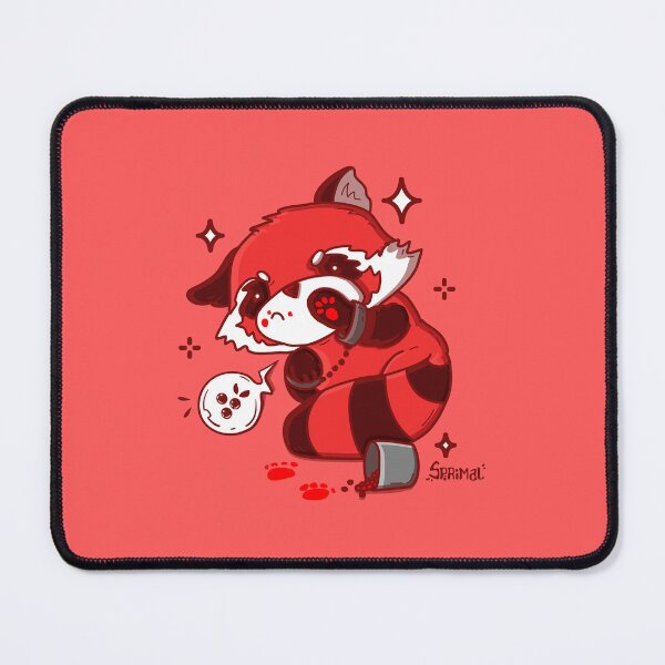 Item preview, Caught Red-Panded - The Mischievous Red Panda pun designed and sold by SPIRIMAL.