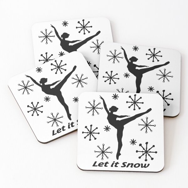 Item preview, Arabesque let it Snow Black designed and sold by PixHailDesigns.