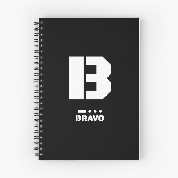 Item preview, Letter B (Bravo) Morse Code NATO Phonetic Alphabet designed and sold by AnnSign.