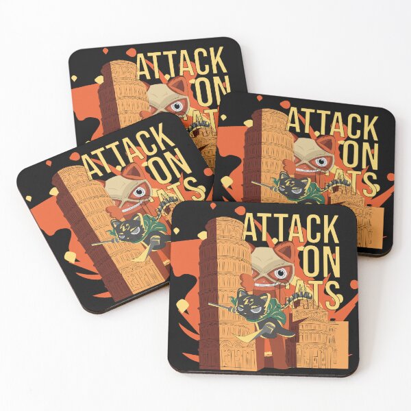 Item preview, Attack On Cats Funny Classic t-shirt designed and sold by ouaredi.