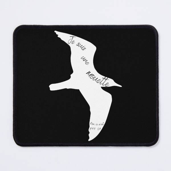 Item preview, "Je Suis Une Mouette. Non, Ce N'Est Pas Ça" Theater Play Quote Nina The Seagull Anton Chekhov designed and sold by Damoiseau.