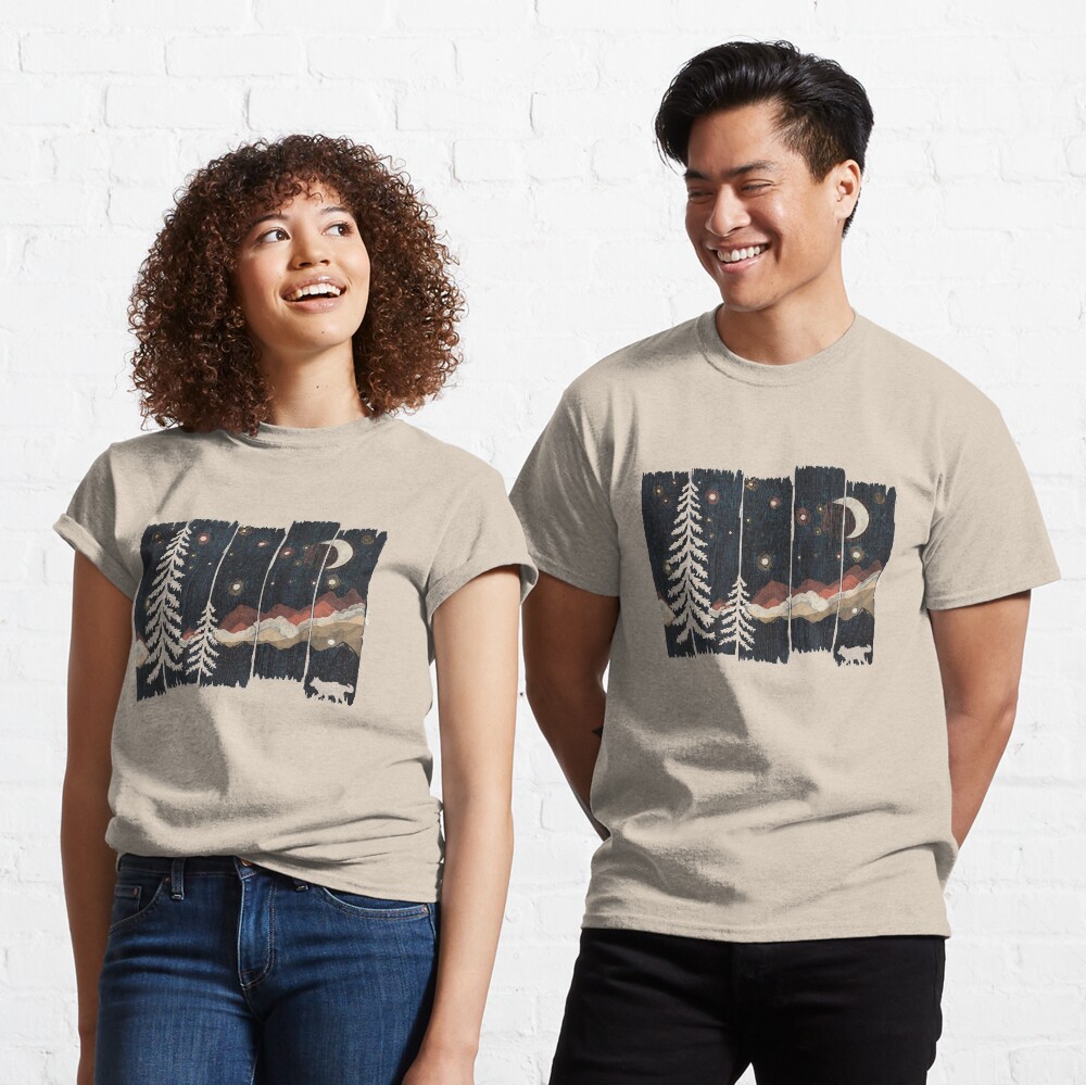 Starry Night in the Mountains... Classic T-Shirt