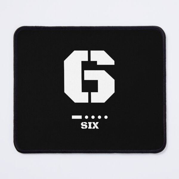 Item preview, Number 6(Six) Morse Code NATO Phonetic Alphabet designed and sold by AnnSign.