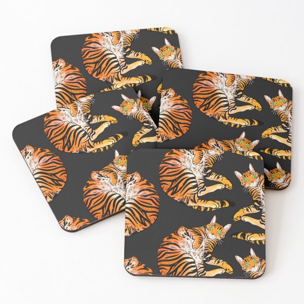 Item preview, Tiger Bellies Tabby Cats designed and sold by jastinamor.