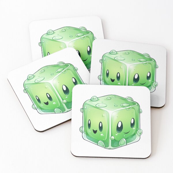 Item preview, dnd cute gelatinous cube designed and sold by TellezStickers.