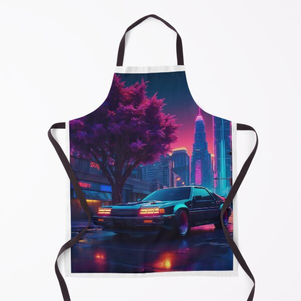 Item preview, Retrowave city designed and sold by CosmosisShop.