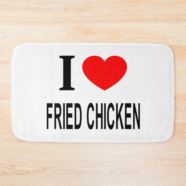Item preview, I ❤️ FRIED CHICKEN I LOVE FRIED CHICKEN I HEART FRIED CHICKEN designed and sold by usernamenaijan.