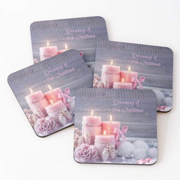 Item preview, Dreaming of a Pink Christmas designed and sold by CheekyKitty.