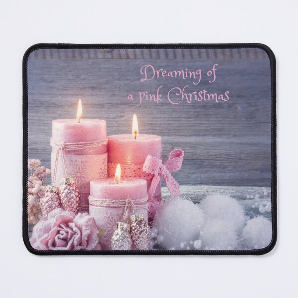 Item preview, Dreaming of a Pink Christmas designed and sold by CheekyKitty.