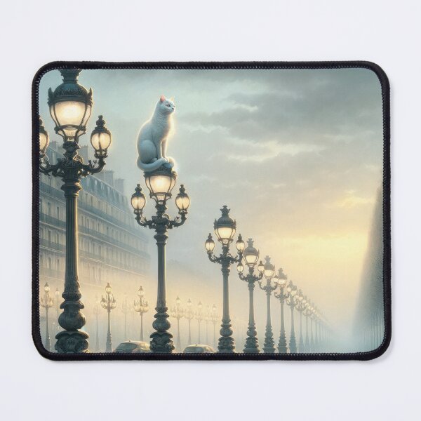 Item preview, cat on light pole designed and sold by Cindyart007.